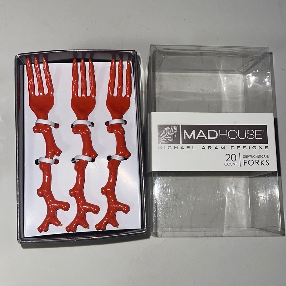 Michael Aram Designs 20 count spoons and 20 count forks for dessert